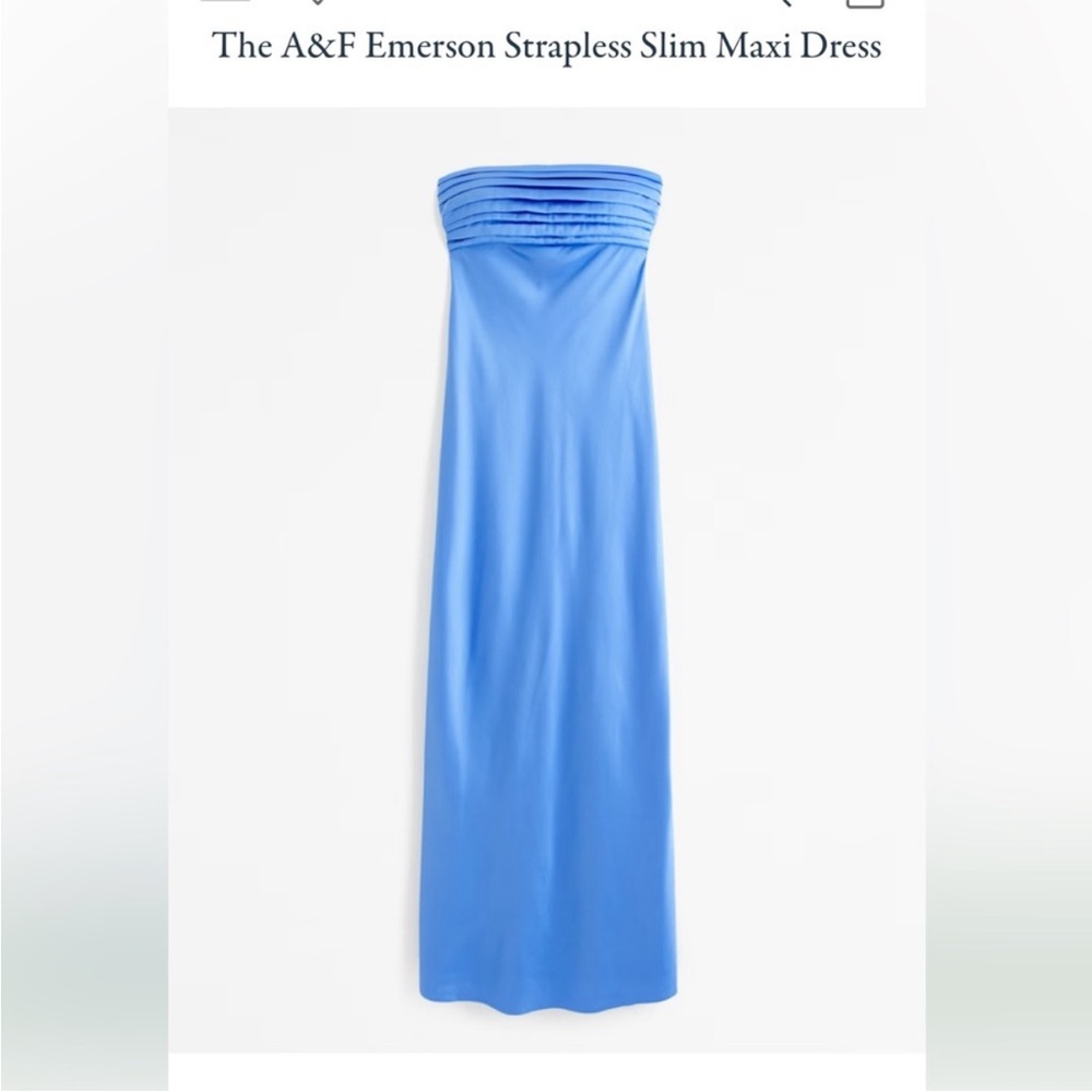 Abercrombie & Fitch Emerson Slim Silk Maxi Dress